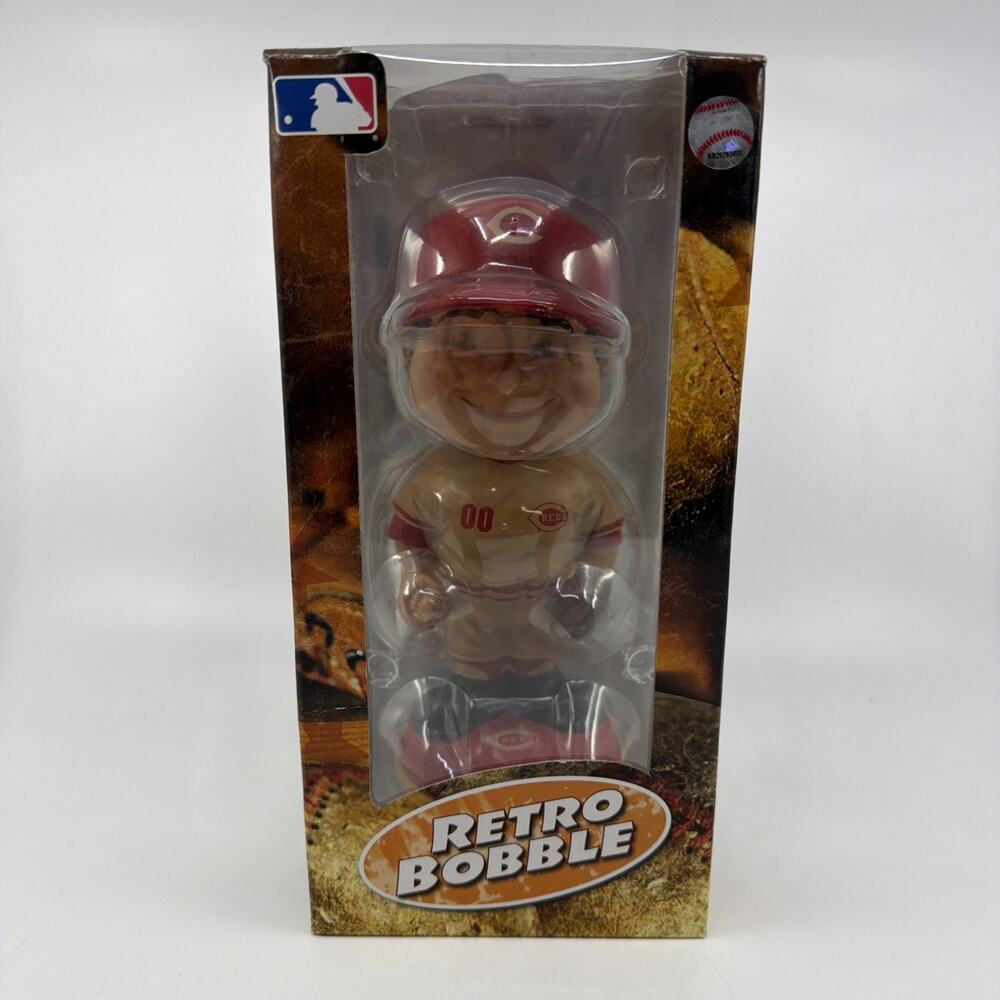 Cincinnati Reds Vintage Retro Bobblehead Forever Collectibles MLB NIB Rare